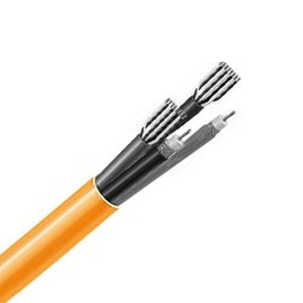 Southwire 99279506 RG6 Coax Combo Data Cable, Orange