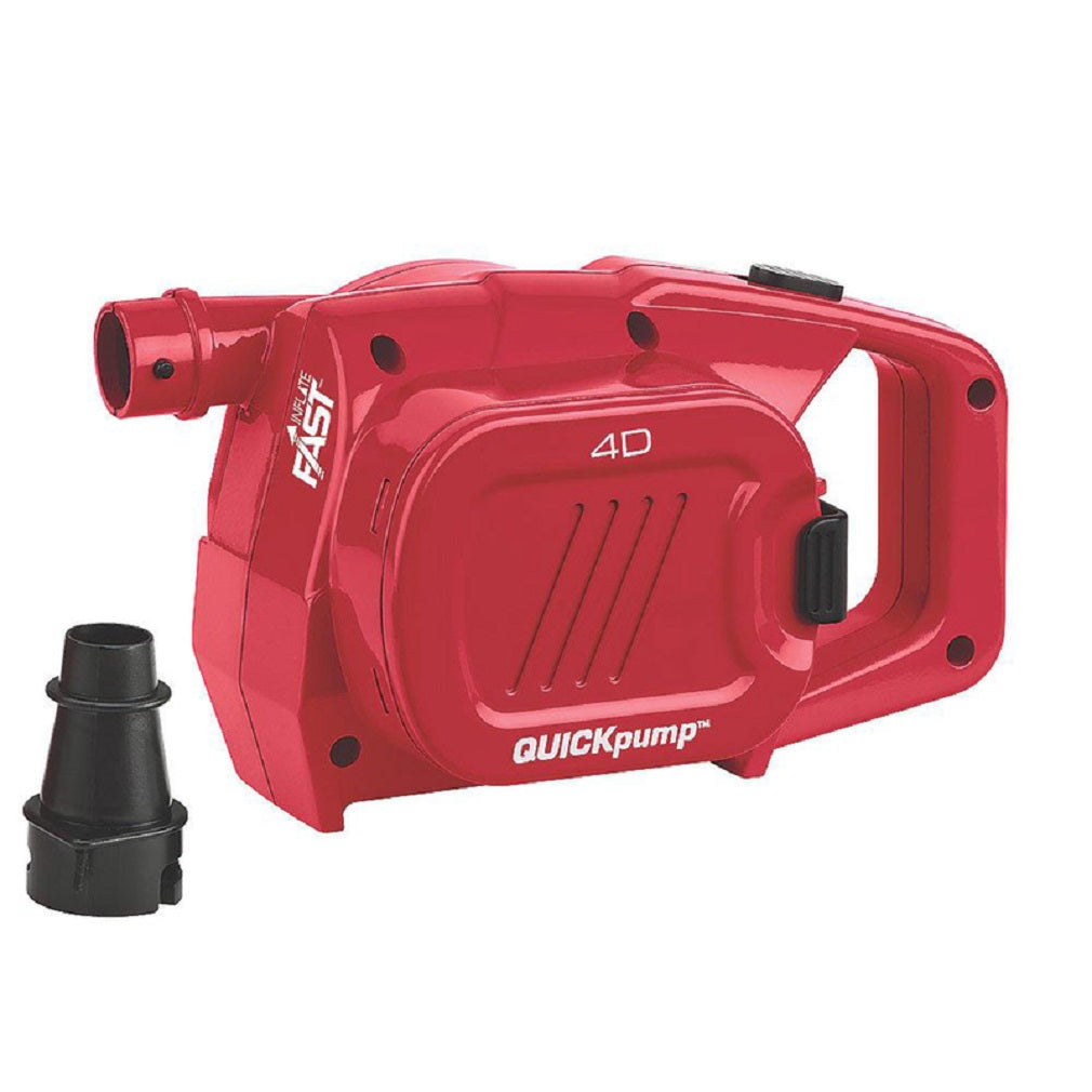 Coleman 2000017845 QuickPump 4D Battery Operated Pump, Red