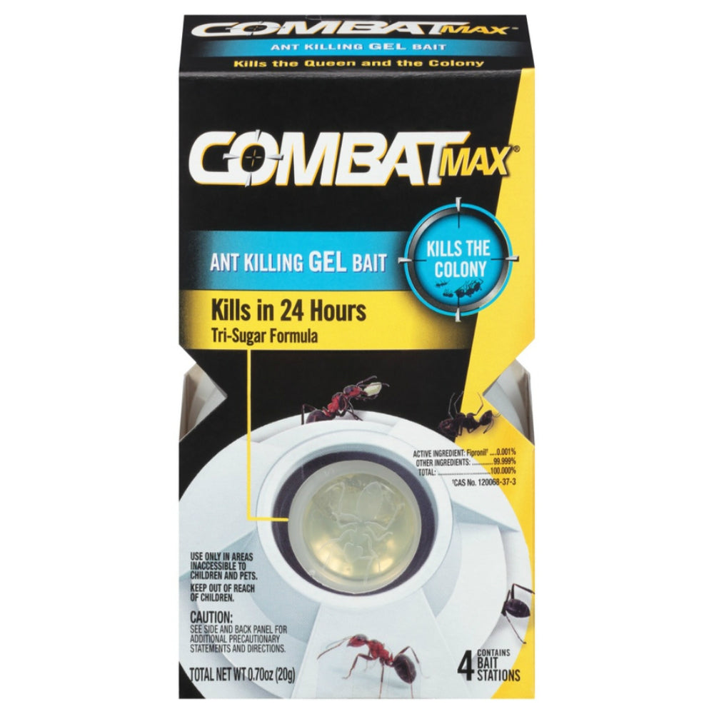 Combat 61761 Max Ant Bait Station, Pack of 4