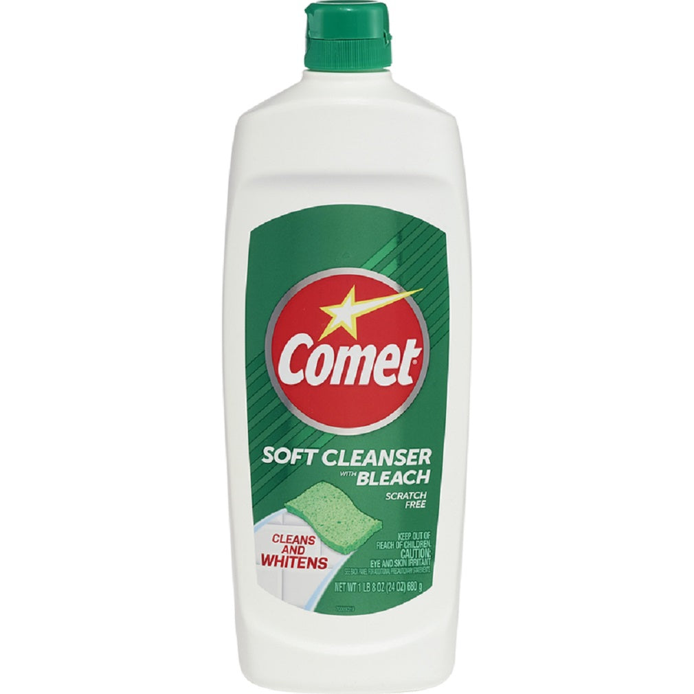 Comet 27779605811 Soft Cleaner with Bleach, 24 Oz
