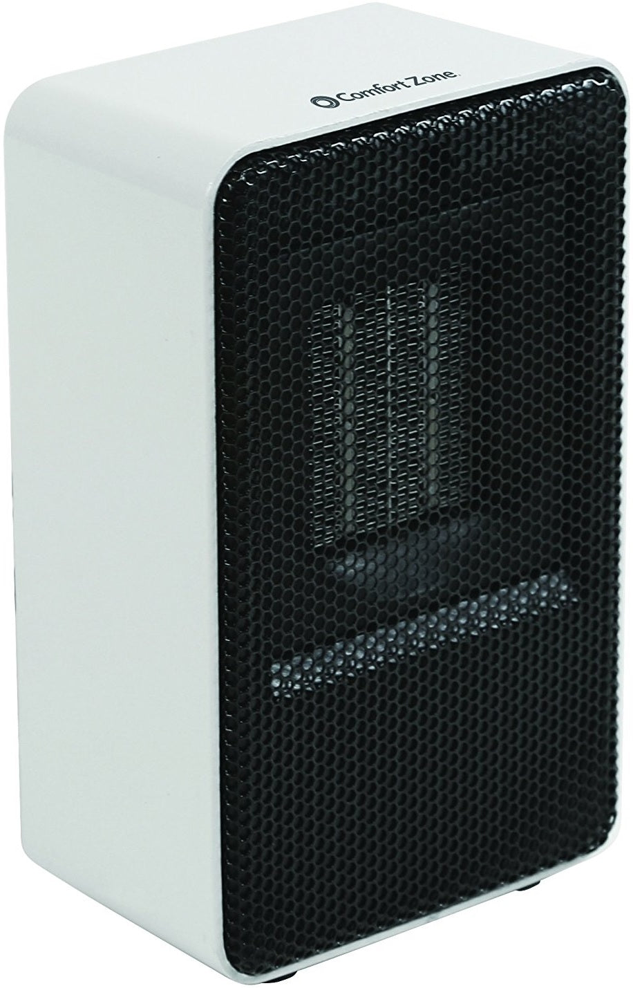 Comfort Zone CZ410WH Personal Desktop Ceramic Heater, 200 Watts