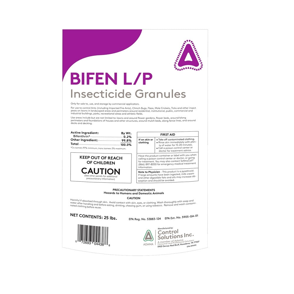 Control Solutions 82004438 Bifen L/P Insect Killer, 25 Lbs