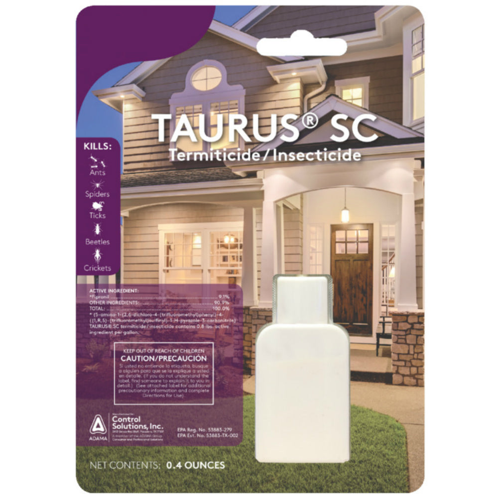 Control Solutions 82901000 Taurus SC Termiticide/Insecticide, 4 Oz