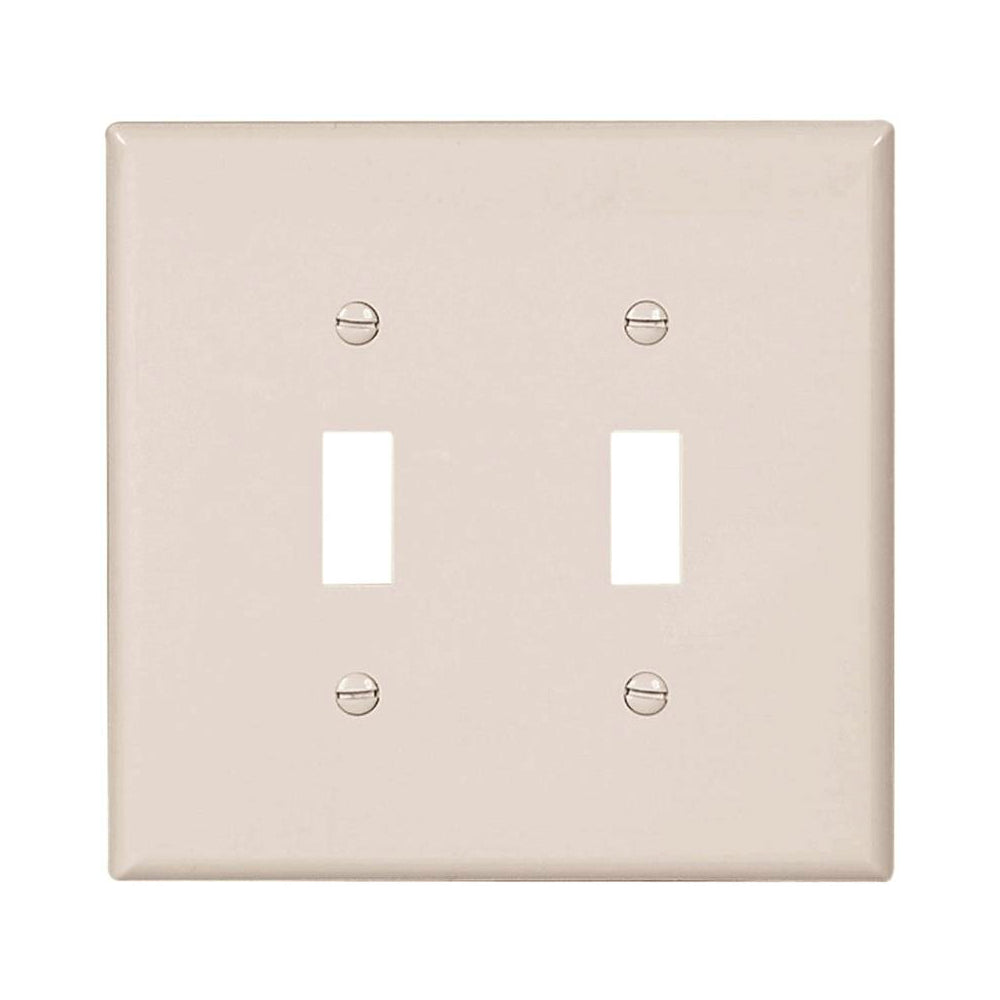 Cooper Wiring 2149W-BOX 2 Gang Jumbo Switch Plate, White