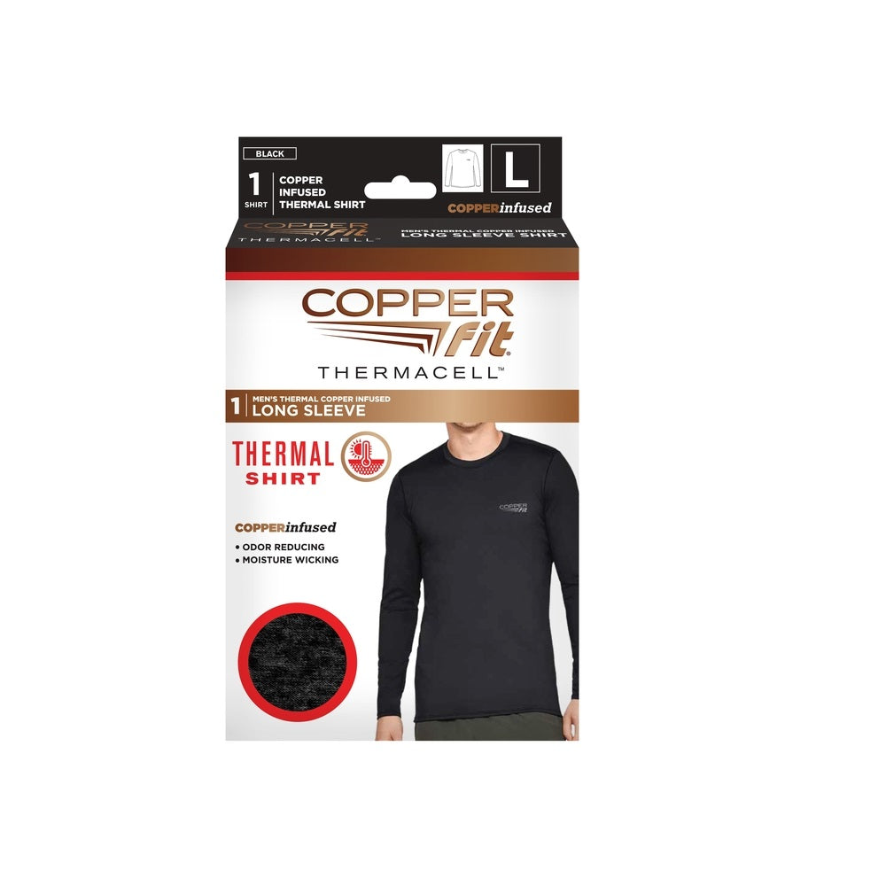 Copper Fit CFHSHTLG Thermacell As Seen On TV Men's Shirt, Large