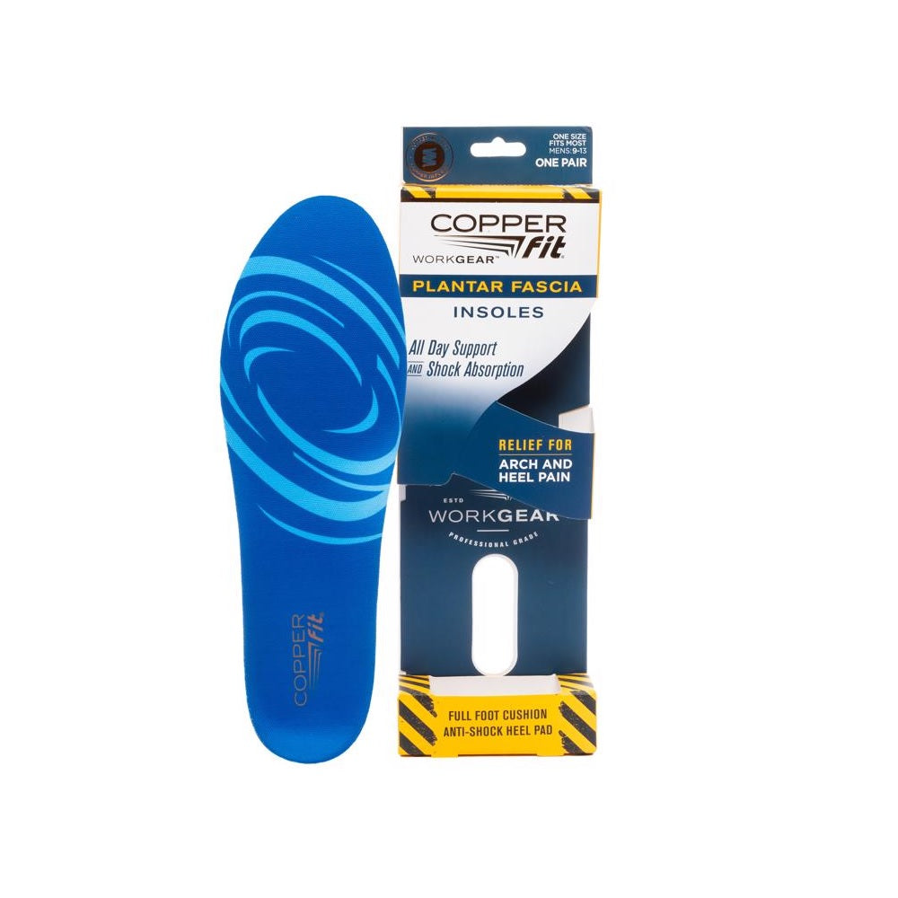 Copper Fit CFINPLM Workgear Mens Insole, Blue