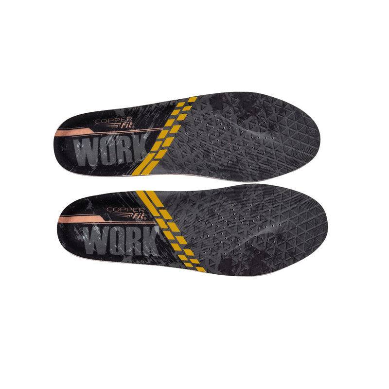 Copper Fit CFWKINOSM12 Work Gear Shoe Insoles, 1 Pair