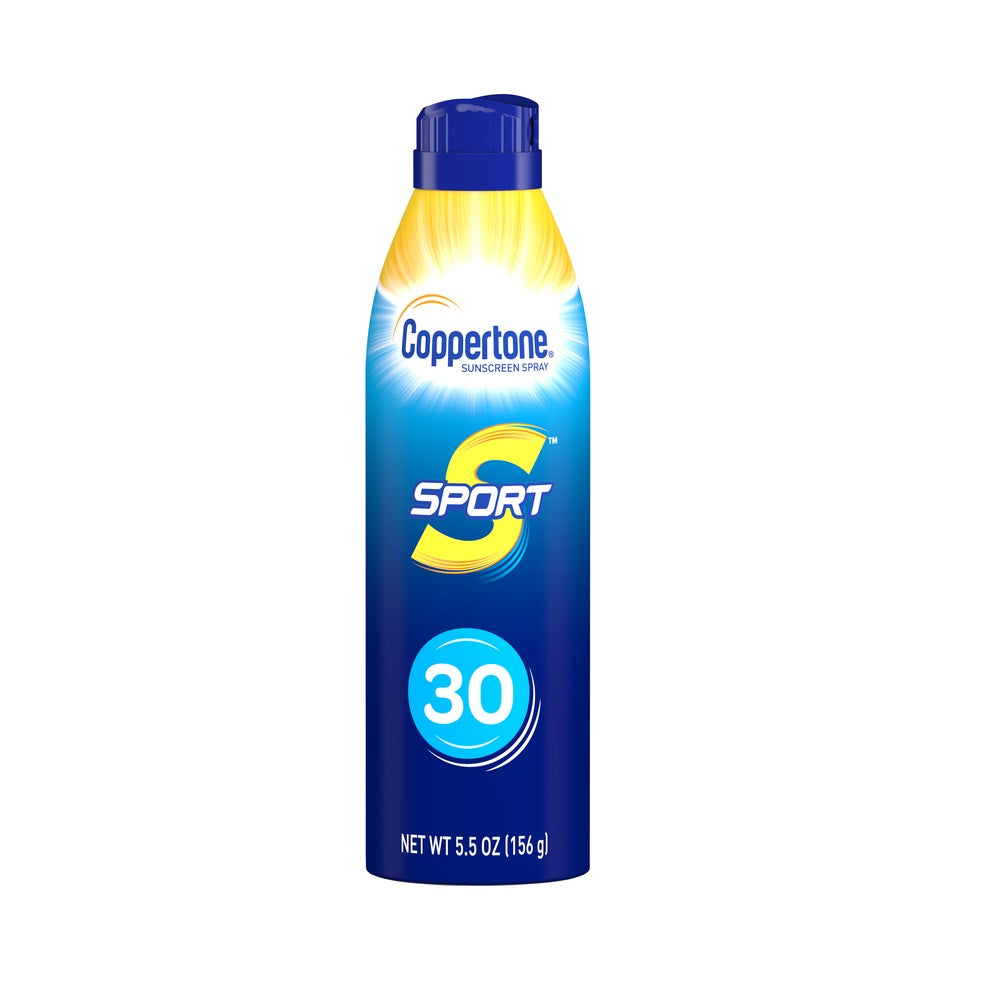 Coppertone 85573276 Sport Sunscreen Spray, 5.5 Oz