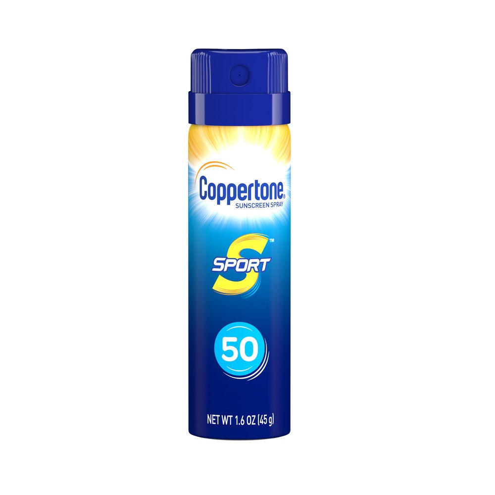 Coppertone 85606174 Sport Sunscreen Spray, 1.6 Oz