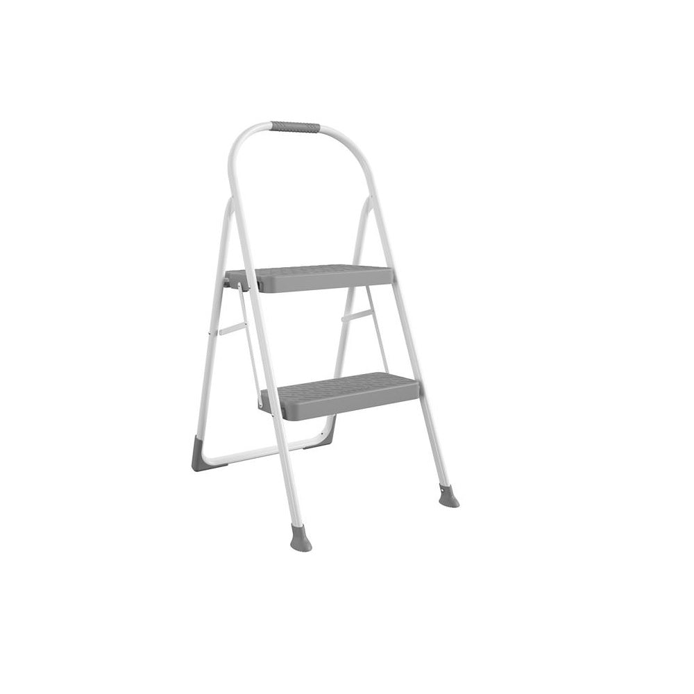 Cosco 11-348-WHG4 Folding Step Stool, Steel