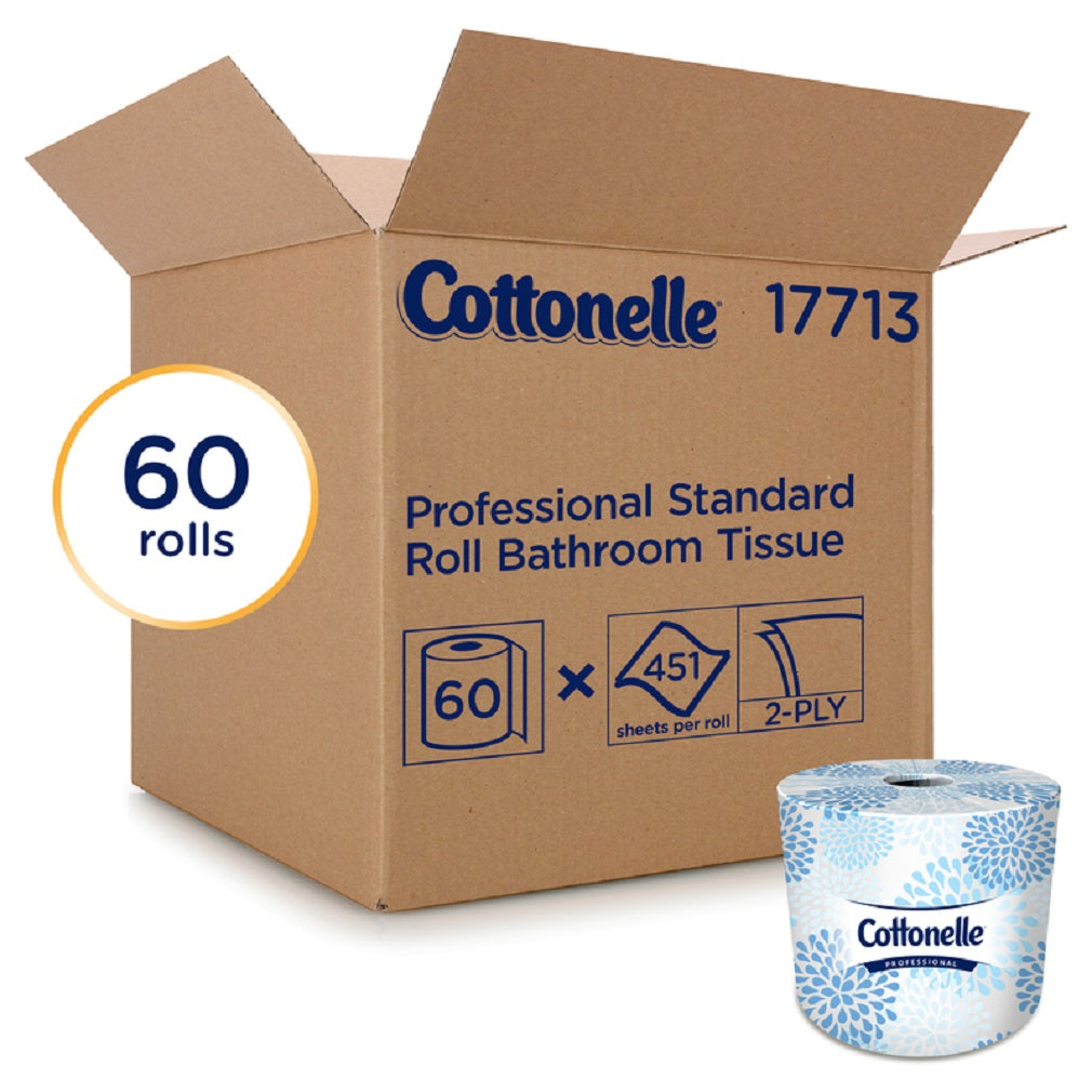 Cottonelle 17713 Professional Standard Toilet Paper, White