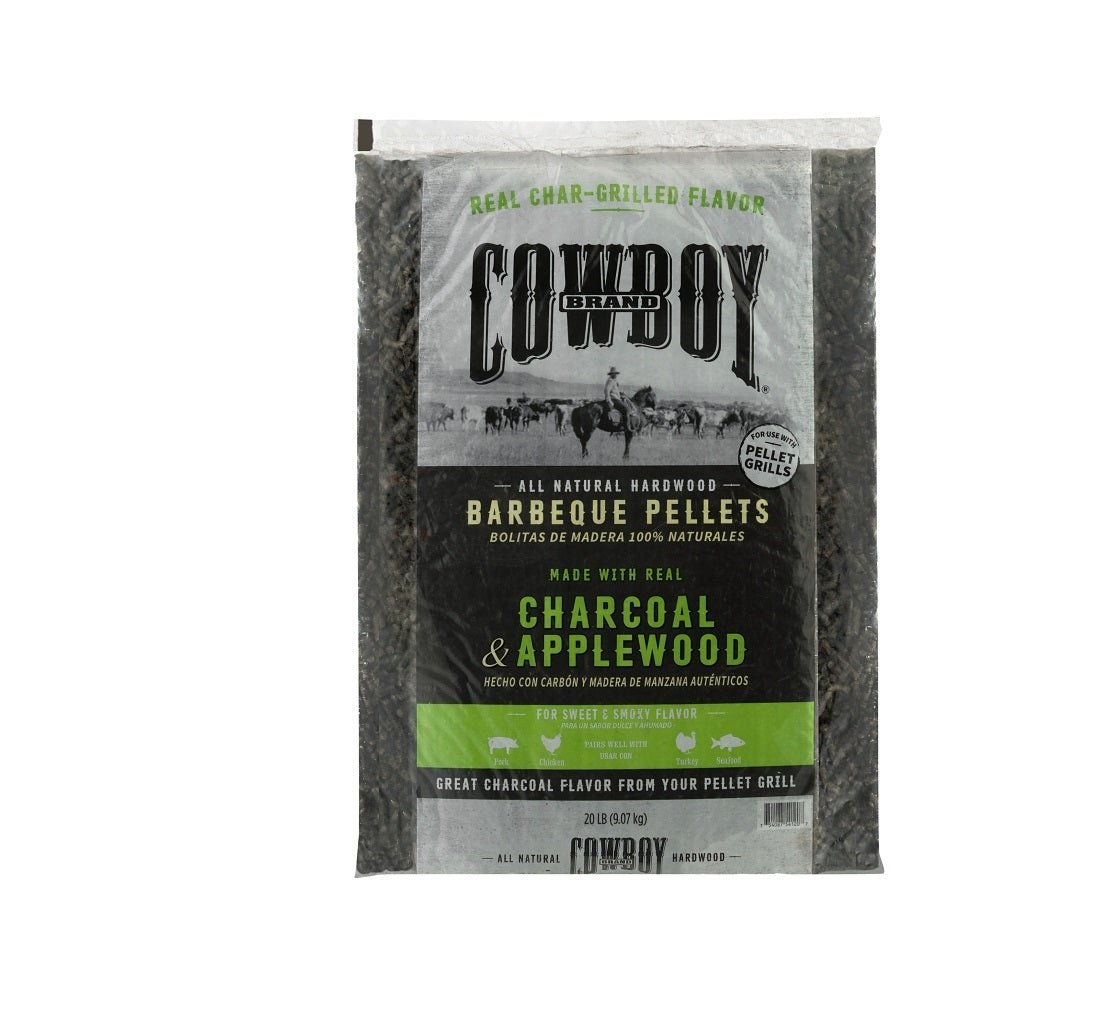 Cowboy 54120 Barbeque Pellet, Wood, 20 Lb