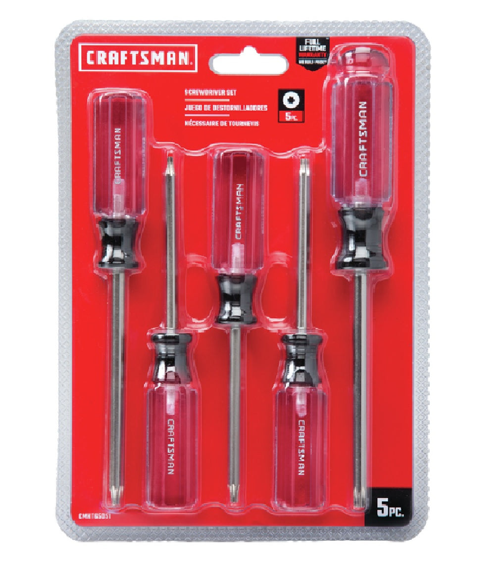 Craftsman CMHT65051 Multi-Bit Screwdriver Set, 8 Inch