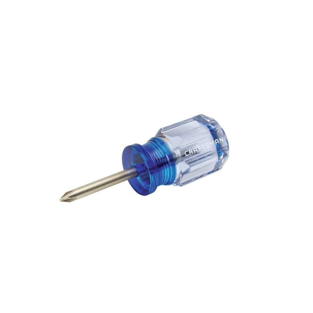 Craftsman CMHT65001 Phillips Stubby Screwdriver, #1 x 1-1/2 Inch