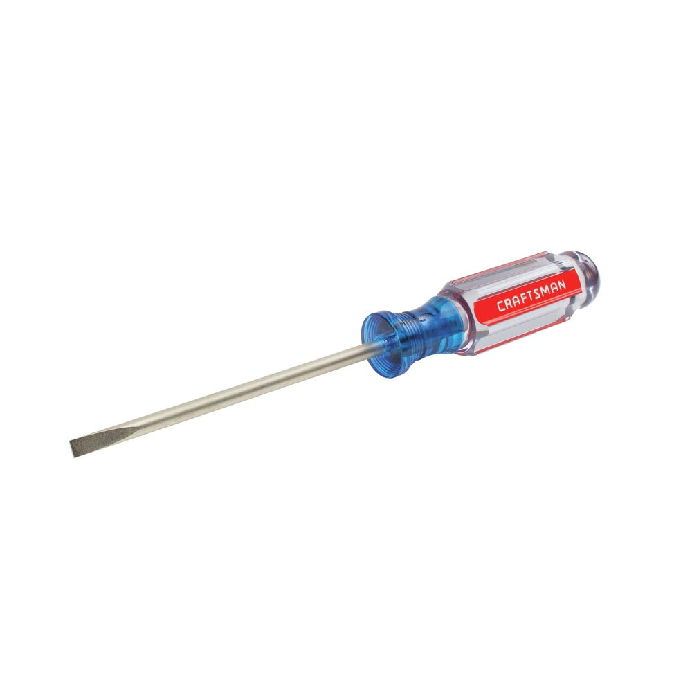 Craftsman CMHT65022 Slotted Screwdriver, 3/16 Inch x 4 Inch