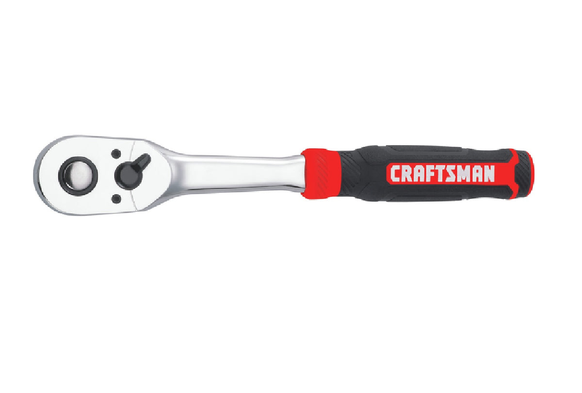 Craftsman CMMT99432 Bi-Material Quick-Release Ratchet, 1/2 Inch Drive