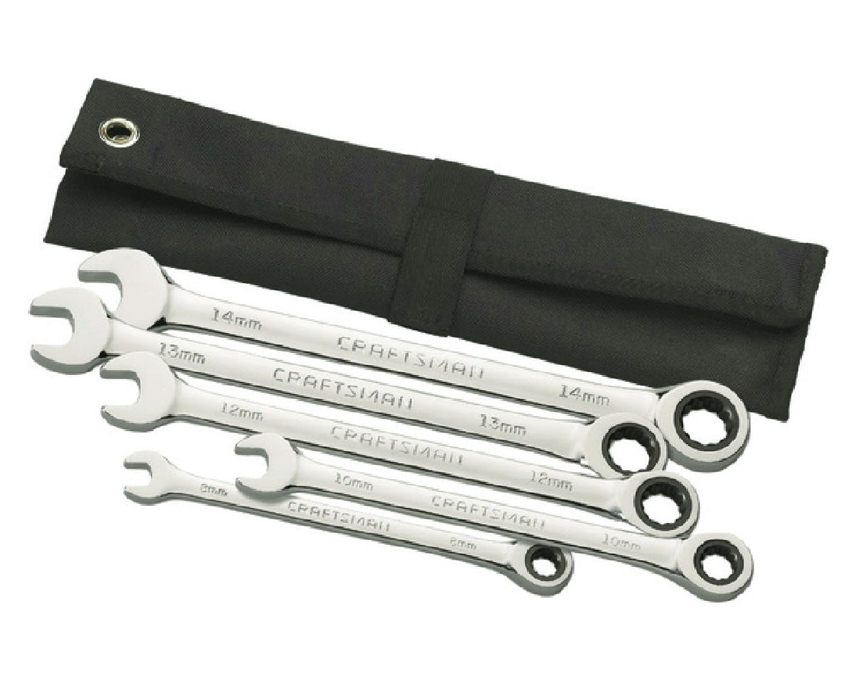 Craftsman CMMT99756 Box Wrench Set, Silver
