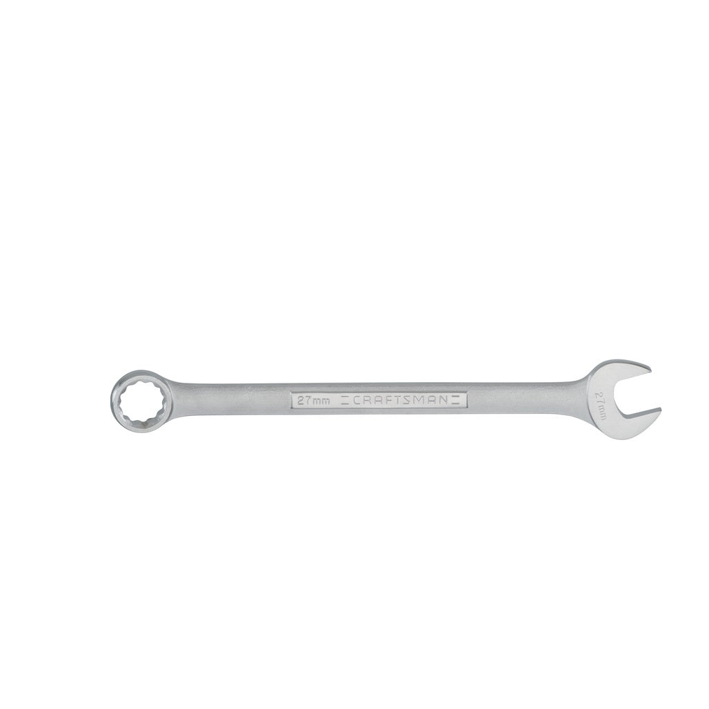 Craftsman CMMT42933 Combination Wrench, Metric, 14.6 inch, 27mm