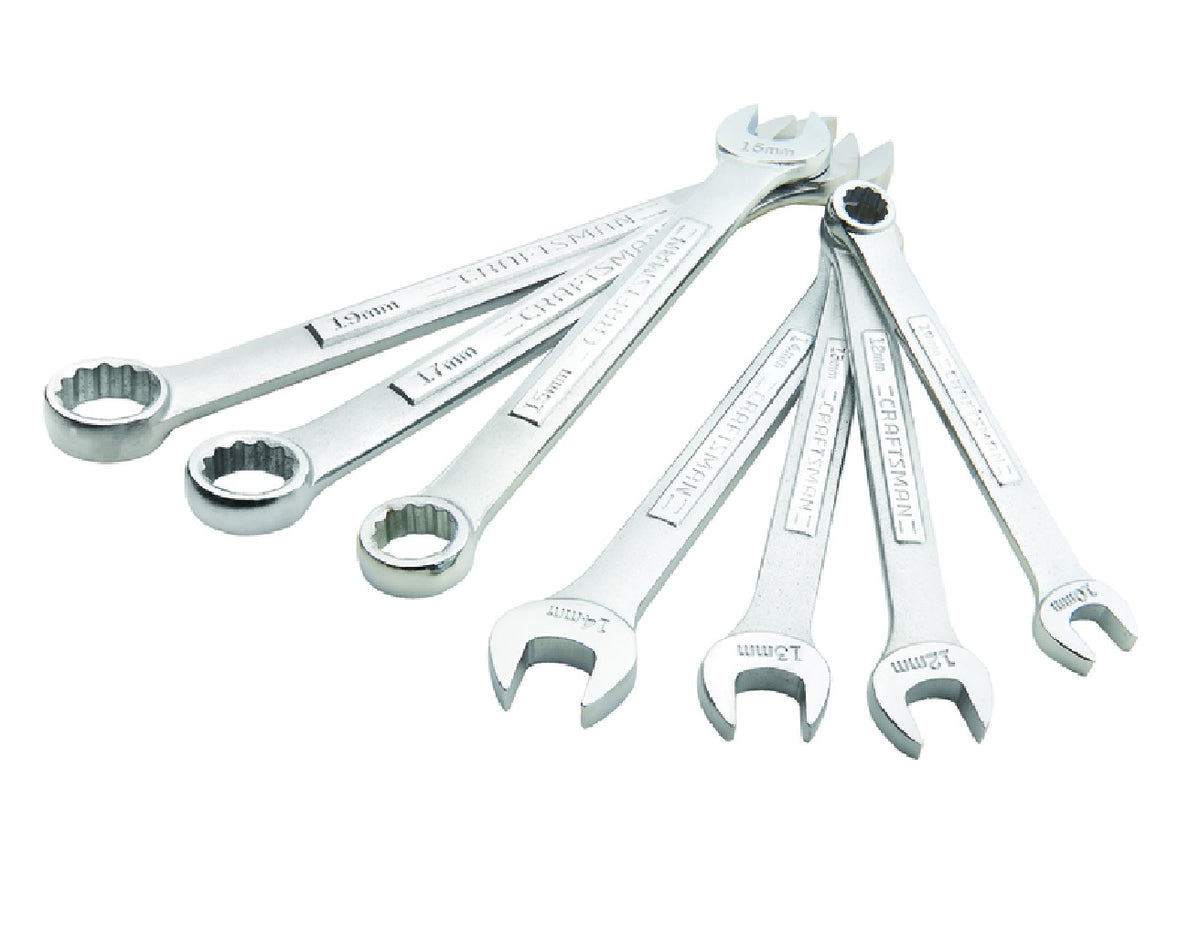 Craftsman CMMT87015 Metric Combination Wrench Set