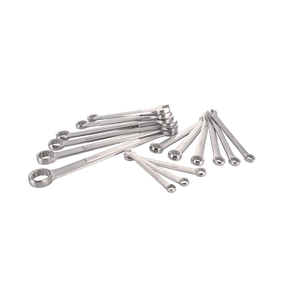 Craftsman CMMT12066 Metric Combination Wrench Set, Silver