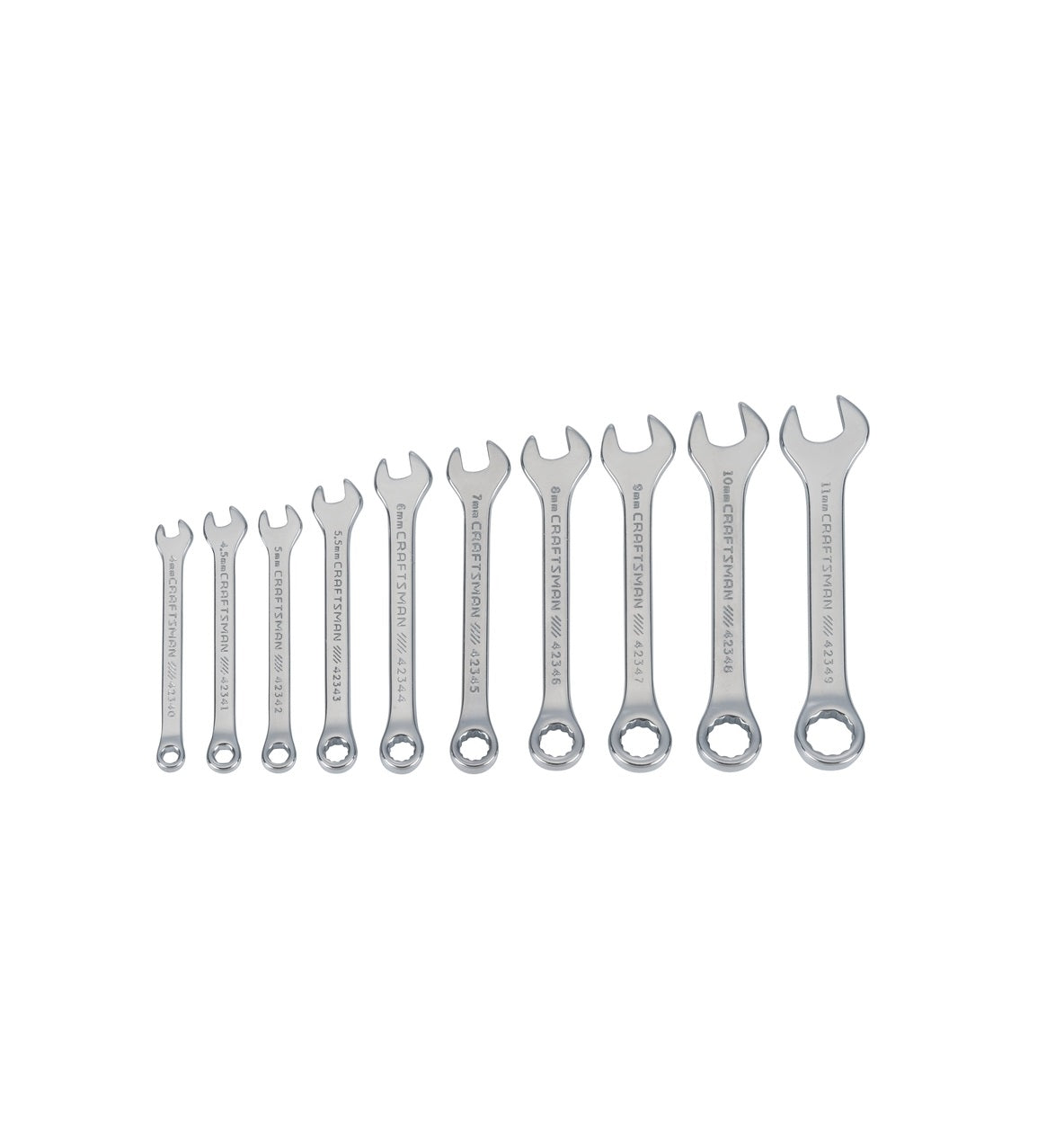 Craftsman CMMT42339 Metric Ignition Wrench Set, 10 Piece