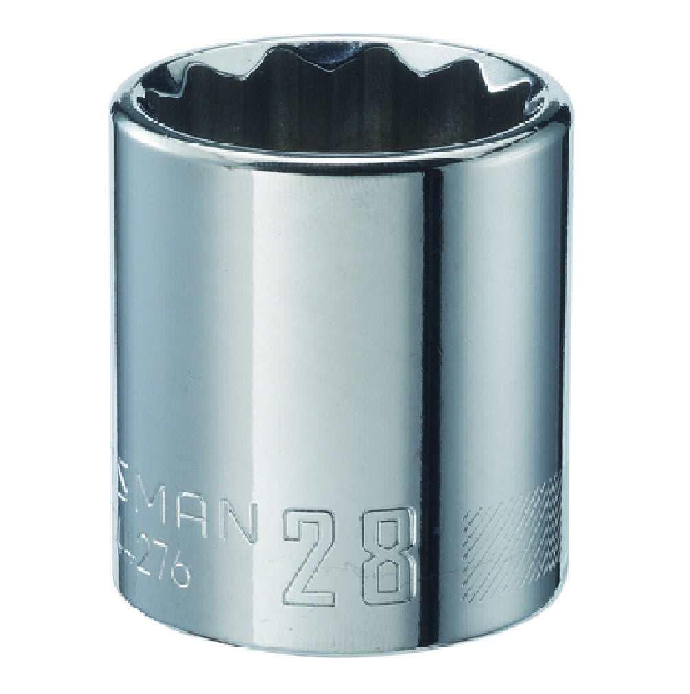 Craftsman CMMT44276 Metric Standard Socket, 1/2 Inch