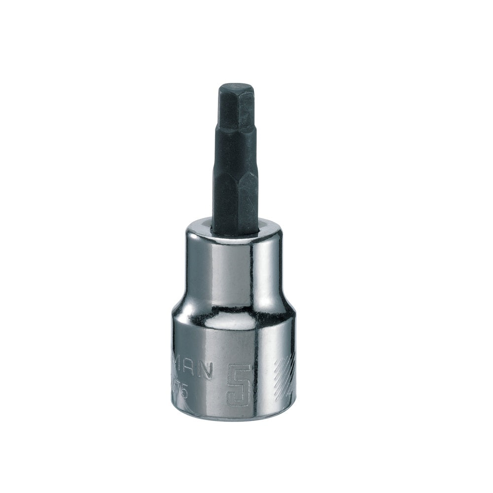 Craftsman CMMT42675 6 Point Hex Bit Socket, 5 MM x 3/8 Inch