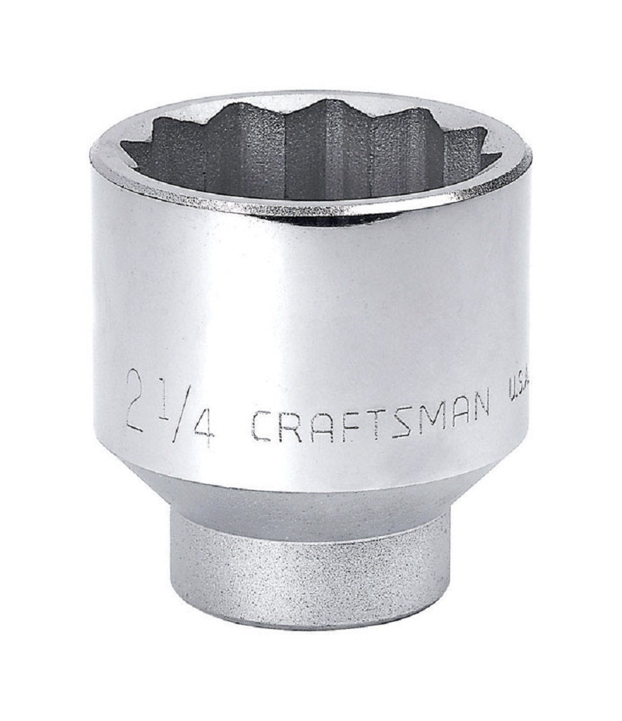 Craftsman CMMT47792 12 Point Standard Socket, 2-1/4 Inch