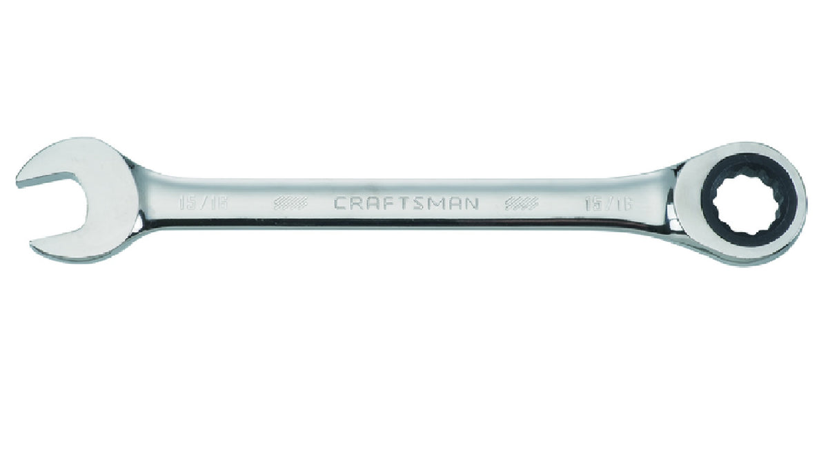 Craftsman CMMT38961 SAE Combination Wrench, Silver