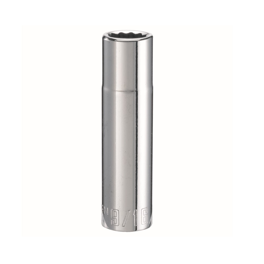 Craftsman CMMT47522 SAE Deep Shallow Socket, 9/16 Inch x 1/2 Inch