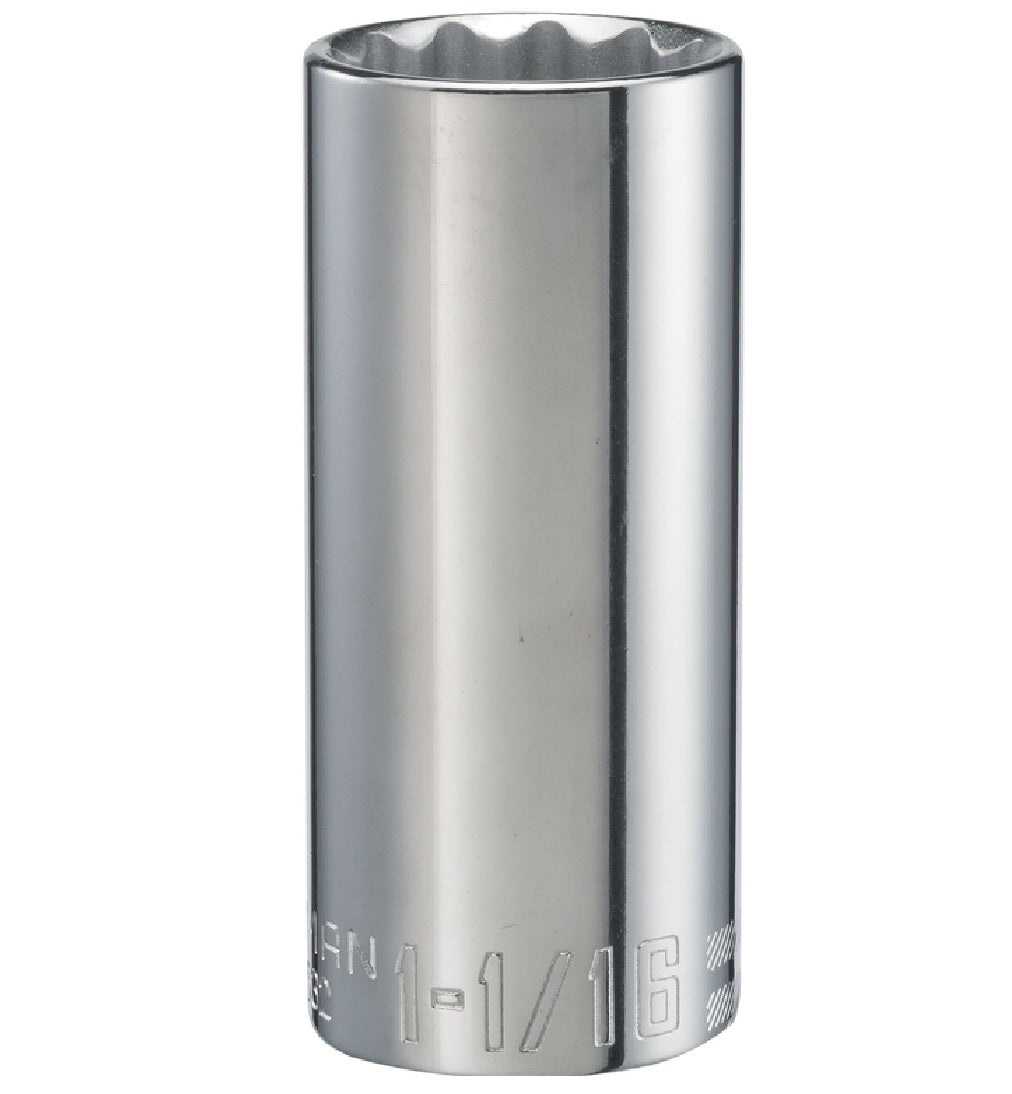 Craftsman CMMT47532 SAE Deep Socket, 1/2 Inch Drive