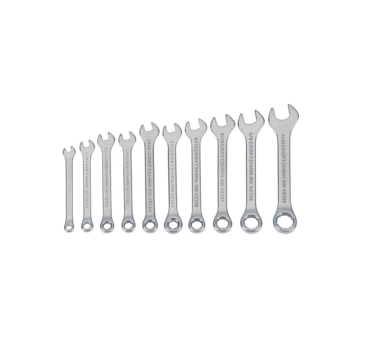 Craftsman CMMT42319 SAE Ignition Wrench Set, 10 Piece