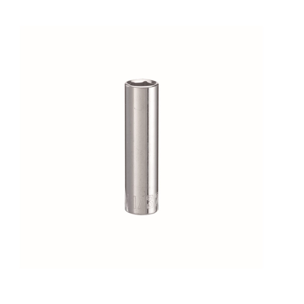 Craftsman CMMT43576 SAE 6 Point Deep Socket, 11/32 Inch x 1/4 Inch