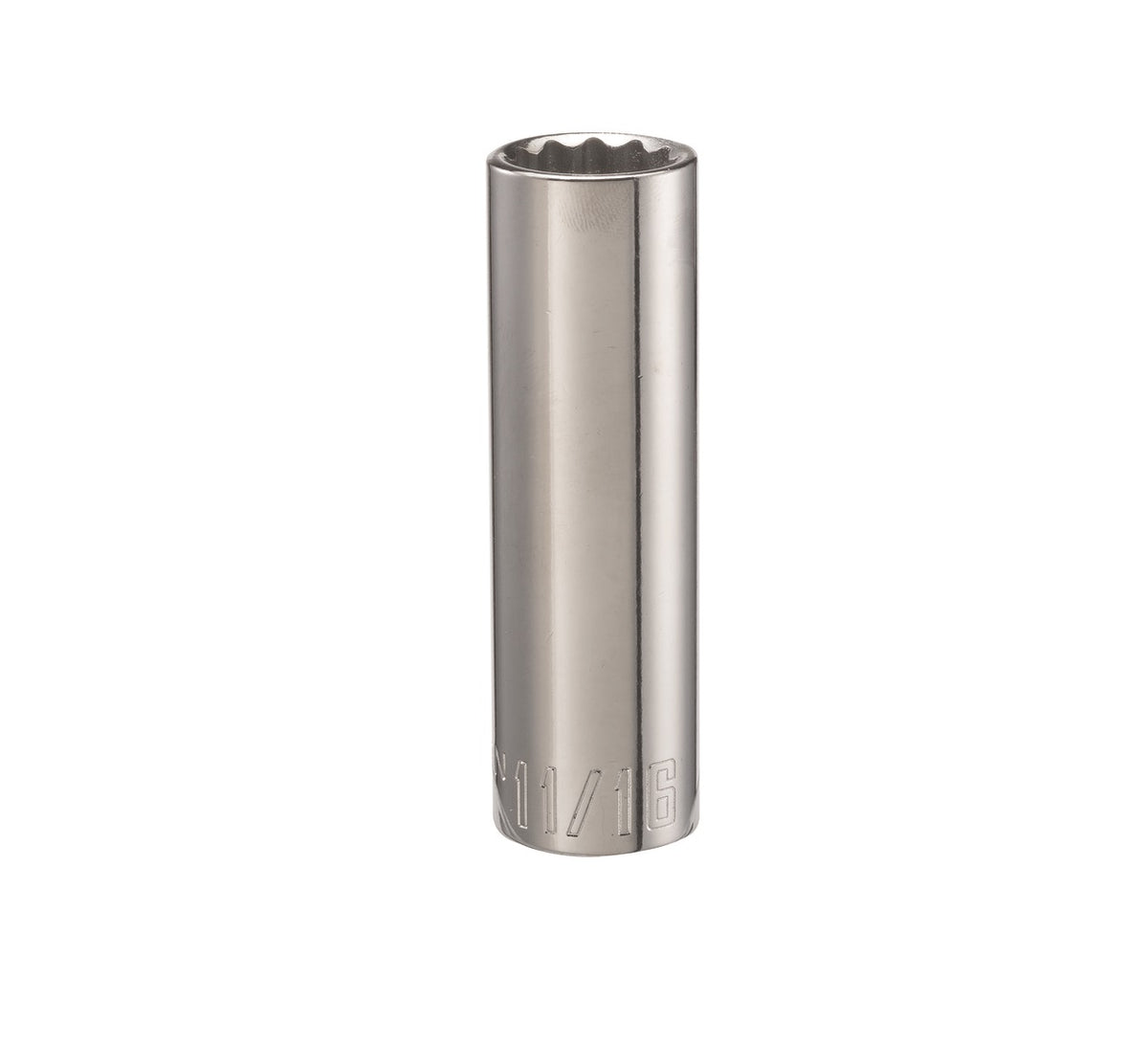 Craftsman CMMT47524 SAE 12 Point Deep Socket, 11/16 inch x 1/2 inch