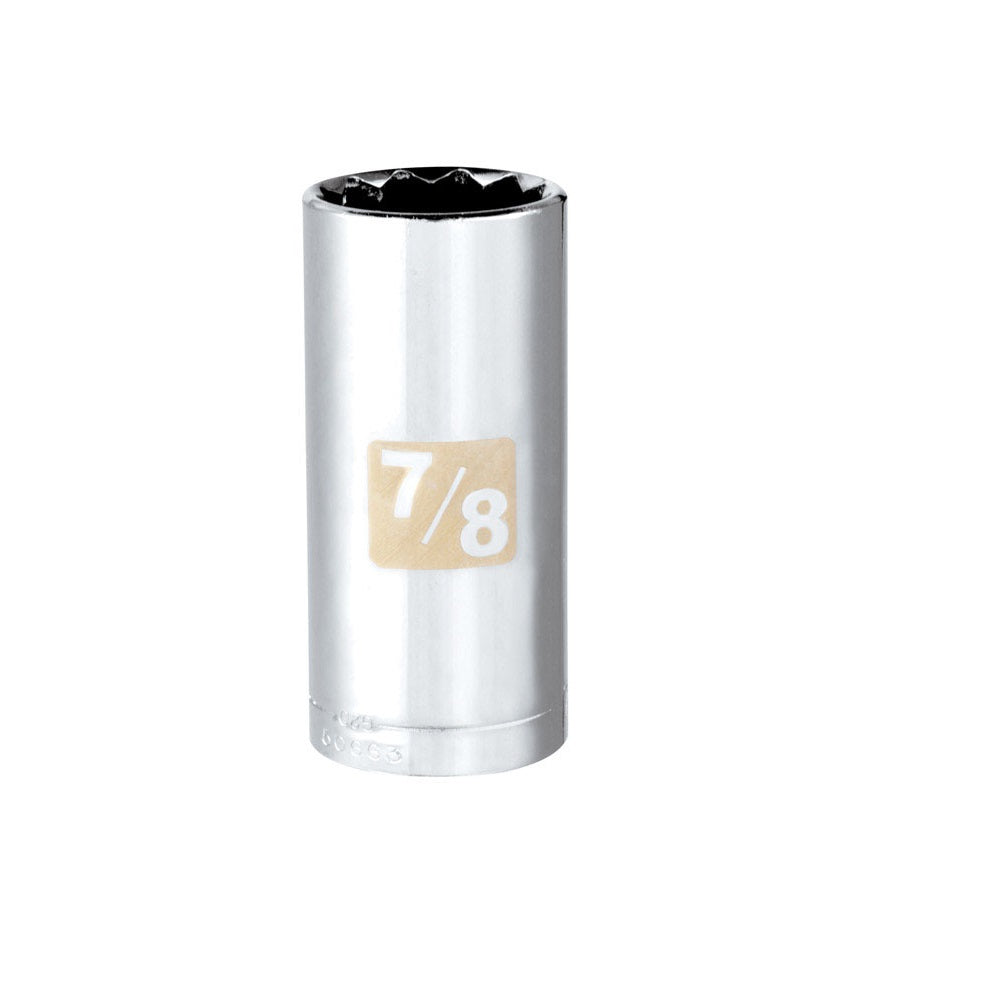 Craftsman CMMT43319 SAE 12 Point Deep Socket, 7/8 Inch x 3/8 Inch