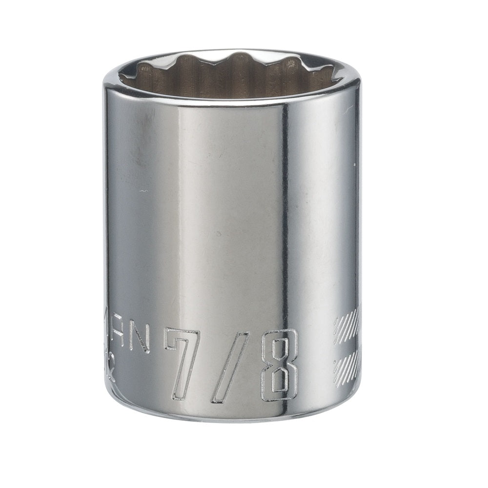 Craftsman CMMT47512 SAE 12 Point Socket, 7/8 Inch