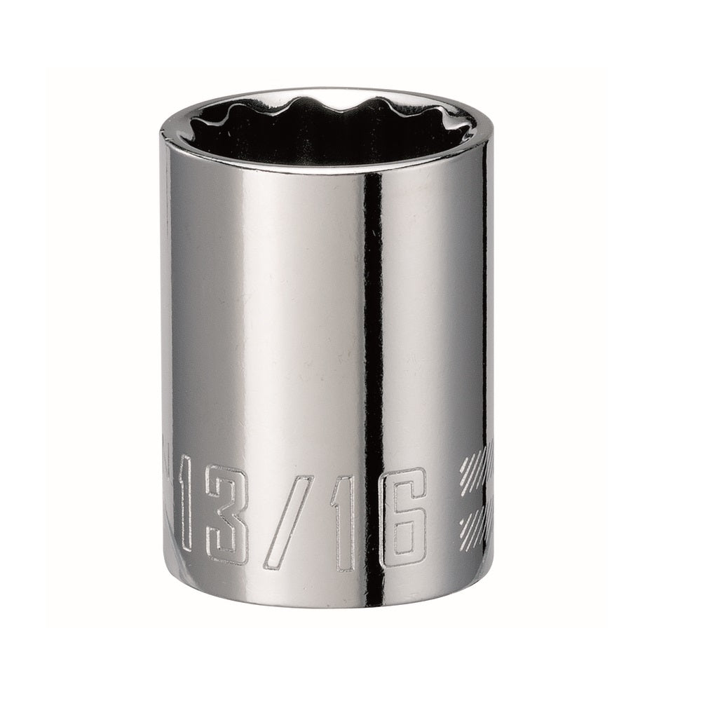 Craftsman CMMT47511 SAE 12 Point Standard Shallow Socket, 13/16 Inch