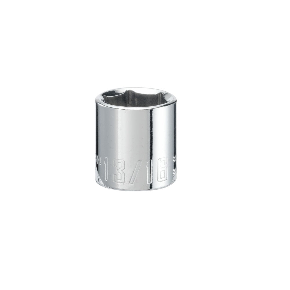 Craftsman CMMT43008 SAE 6 Point Standard Shallow Socket, 13/16 Inch