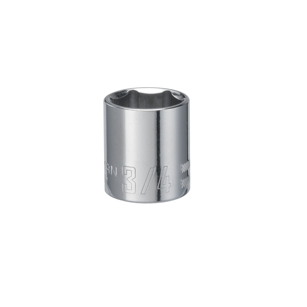Craftsman CMMT43007 SAE 6 Point Standard Shallow Socket, 3/4 Inch