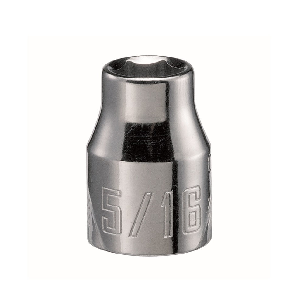 Craftsman CMMT43000 SAE 6 Point Standard Shallow Socket, 5/16 Inch x 3/8 Inch