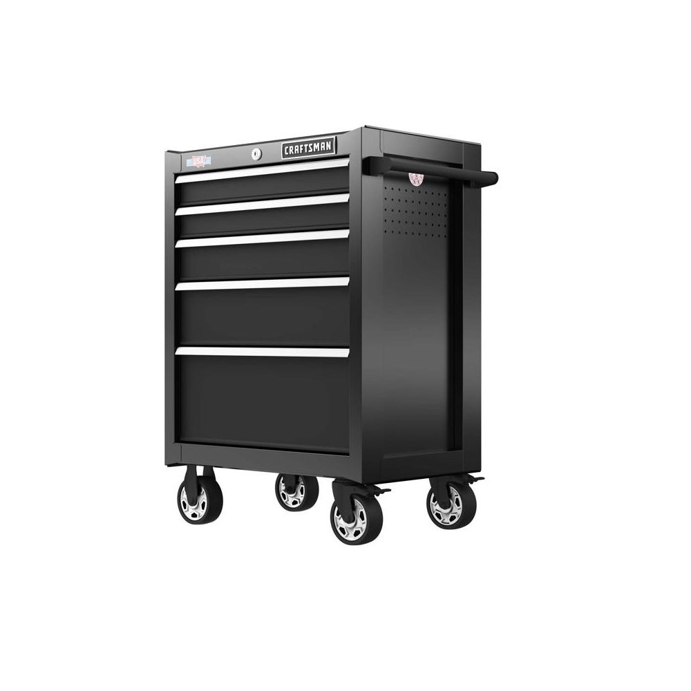 Craftsman CMST98268BK S2000 Rolling Tool Cabinet, Black, Steel