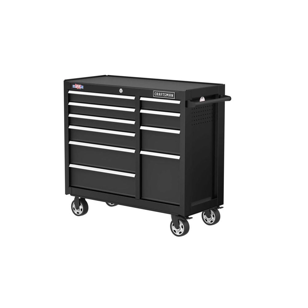 Craftsman CMST98270BK S2000 Rolling Tool Cabinet, Black, Steel