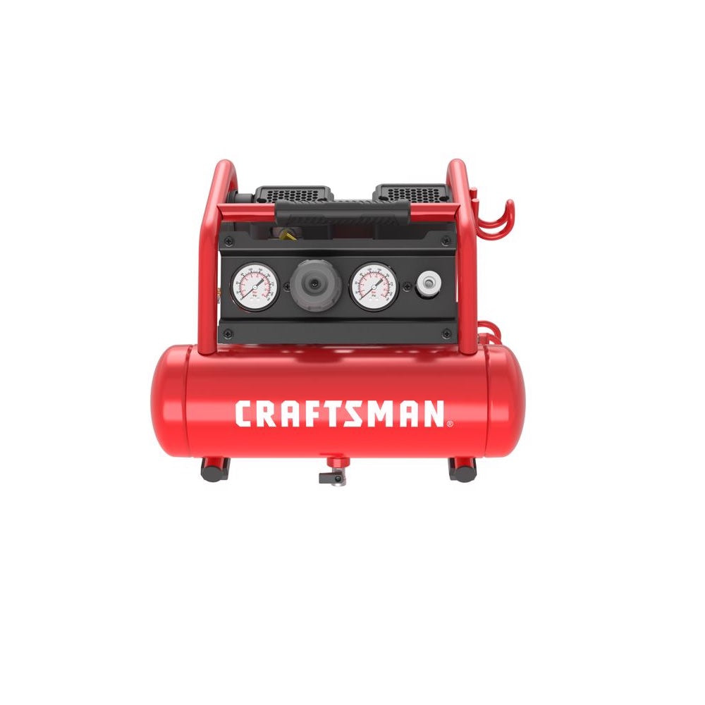 Craftsman CMXECXA3300141 Horizontal Portable Air Compressor, 125 PSI