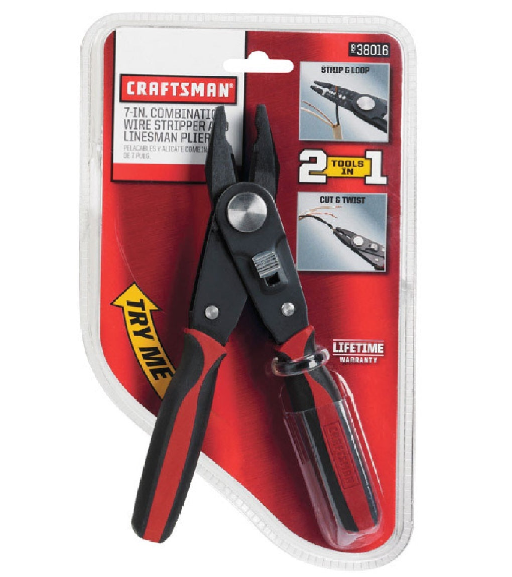 Craftsman 00938016 Linesman Pliers, Alloy Steel