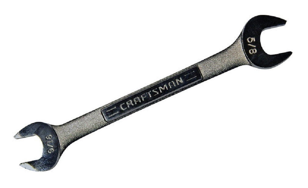 Craftsman 00944592 SAE Wrench Open End, Silver