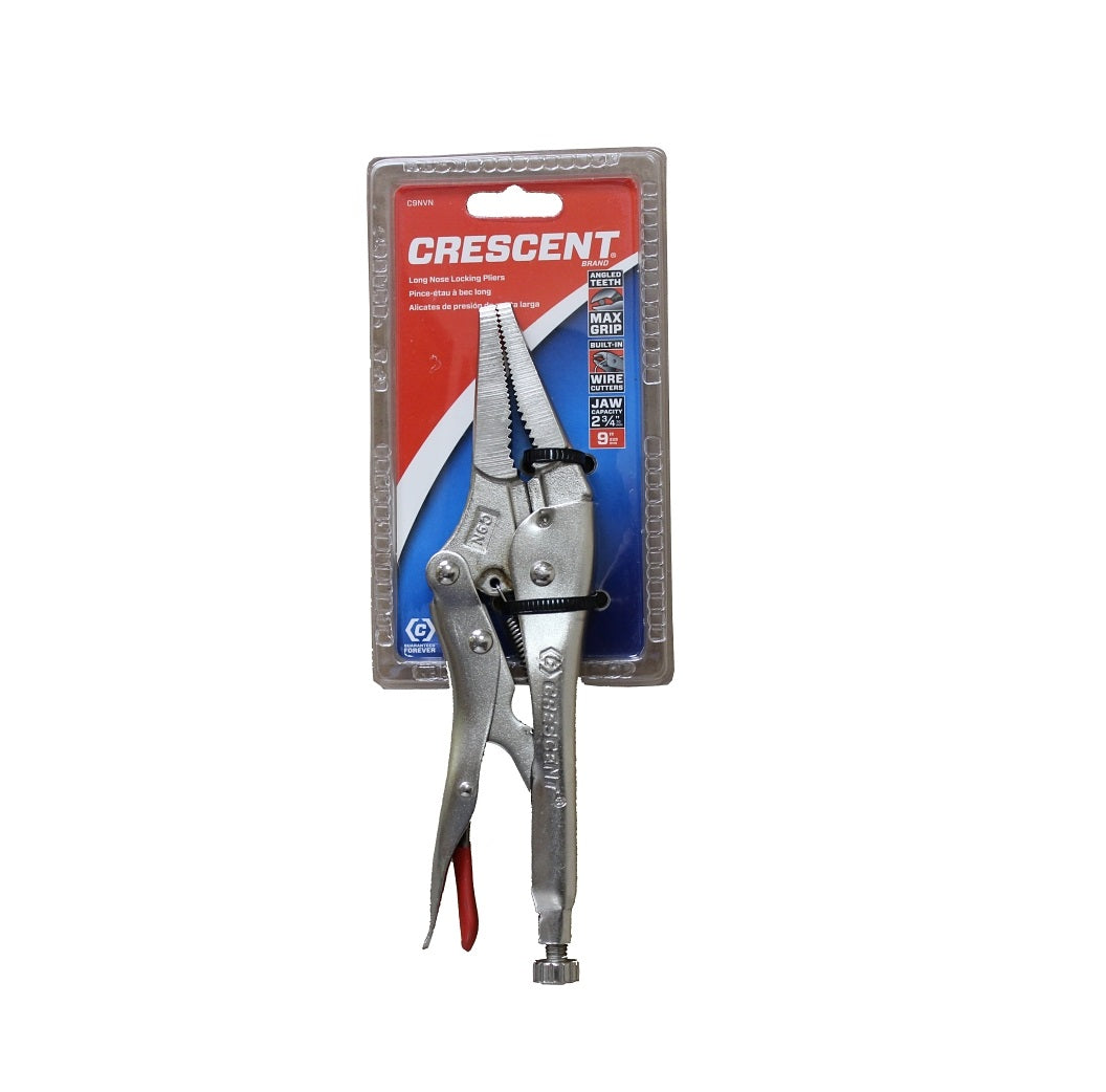 Crescent C9NVN-08 Long Nose Plier, Alloy Steel, 9 inch