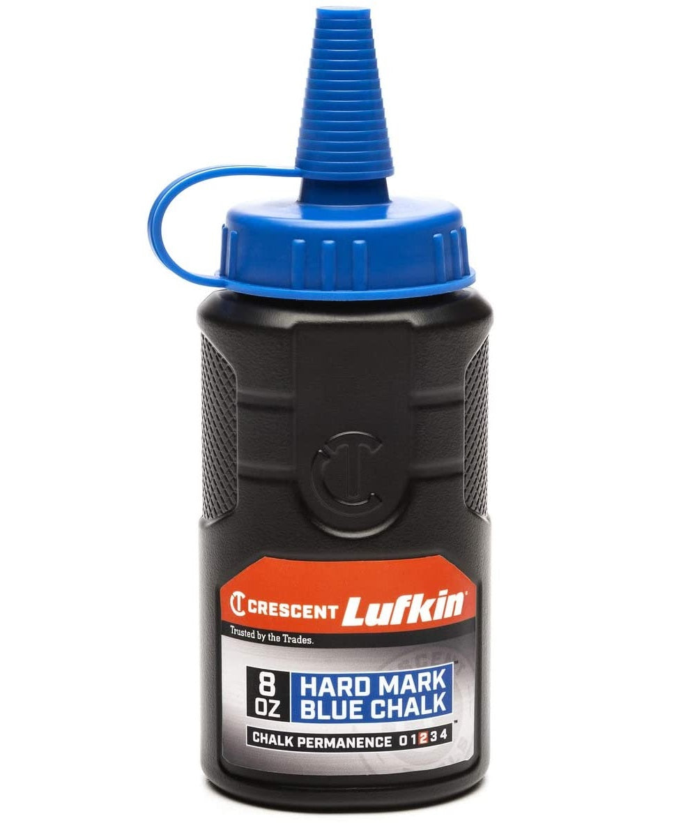 Crescent CB08BA Lufkin HardMark Blue Chalk Refill, 8 Oz