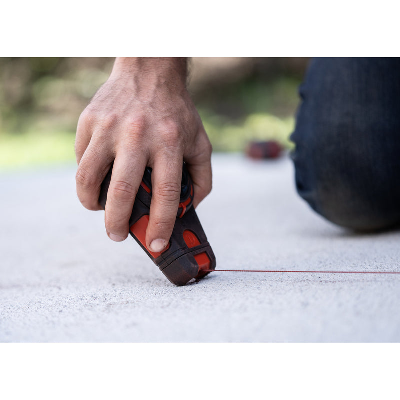 Crescent CL100R Lufkin Red Contractor Chalk Line Reel, 100 Ft