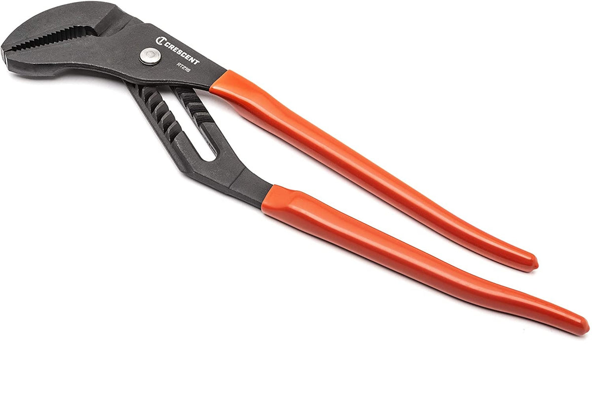 Crescent RT216CVN Straight Jaw Dipped Handle Tongue & Groove Pliers