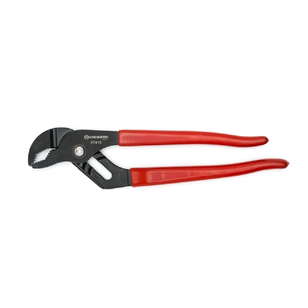 Crescent RT410CVN Tongue and Groove Pliers, Alloy Steel, Red